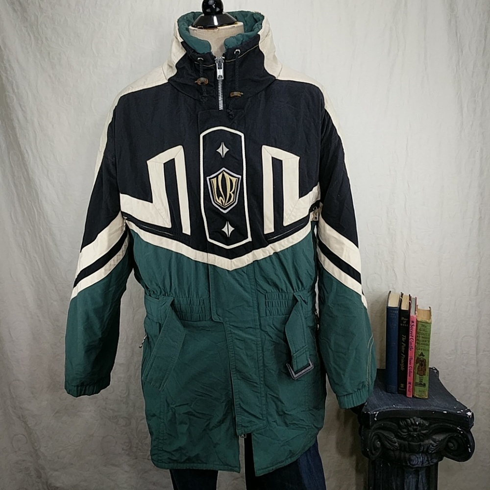 Vintage William Bogner Ski Coat Size 44 with belt